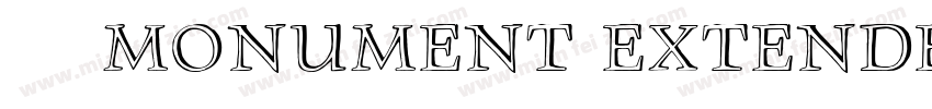 首页 Monument Extende字体转换